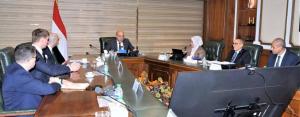 وزير الطيران يلتقي وفد المنظمة الدولية للهجرة (IOM) التابعة للأمم المتحدة لبحث أوجه التعاون

