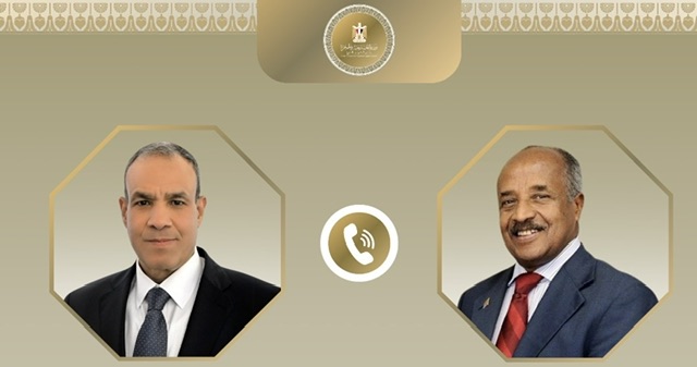 وزير الخارجية يبحث مع نظيره الإريتري دعم التعاون الثنائي والتنسيق في قضايا المنطقة