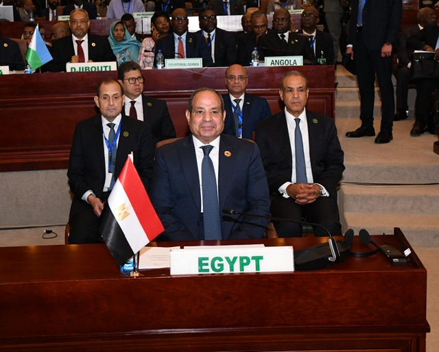 السيسي يدعو من قمة مالابو لدعم صندوق تنمية 