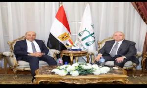 لتهنئته بمنصبه الجديد.. رئيس مجلس الدولة يستقبل وزير الطيران المدني