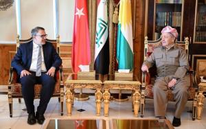 بارزاني يستقبل السفير التركي ويناقش تعزيز العلاقات المشتركة