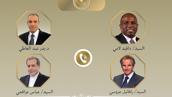 وزير الخارجية يواصل اتصالاته المكثفة لخفض التصعيد بالمنطقة

