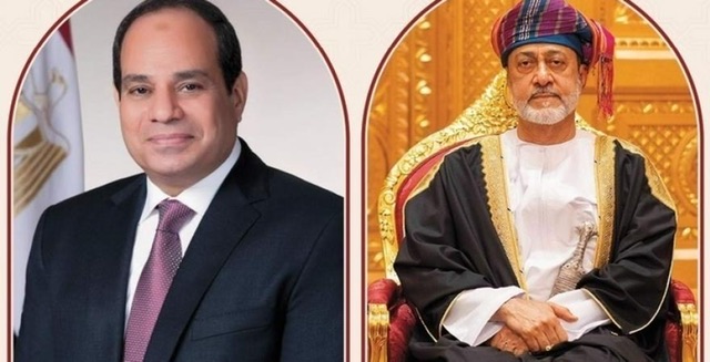 سلطان عُمان يهنئ  الرئيس السيسي بذكرى ثورة 23 يوليو