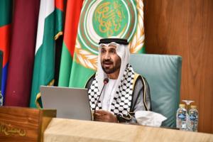 رئيس البرلمان العربي يرحب ببيان 28 دولة تطالب بوقف فوري للحرب ورفض التهجير 