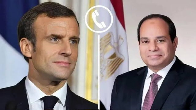 السيسي وماكرون يبحثان هاتفياً جهود وقف إطلاق النار في غزة واعتراف فرنسا المرتقب بالدولة الفلسطينية