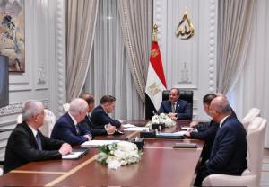 السيسي يبحث مع 