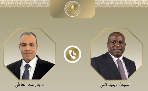 وزيرا خارجية مصر وبريطانيا يبحثان وقف إطلاق النار في غزة وتعزيز الشراكة الاستراتيجية