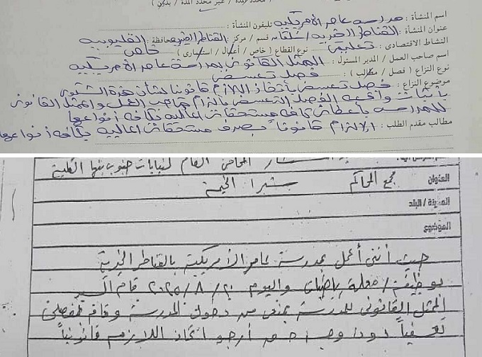 فصل تعسفي لـ65 معلمًا وعاملًا بمدرسة عامر الأمريكية بعد نقل ملكيتها!