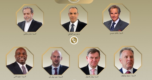 اتصالات مكثفة لوزير الخارجية بشأن الملف النووى الايرانى

