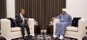 وزير الخارجية ونظيره الإماراتي يؤكدان اعتزازهما البالغ بالعلاقات المتميزة بين البلدين
