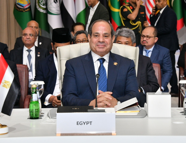 نص كلمة الرئيس السيسي في قمة الدوحة الطارئة