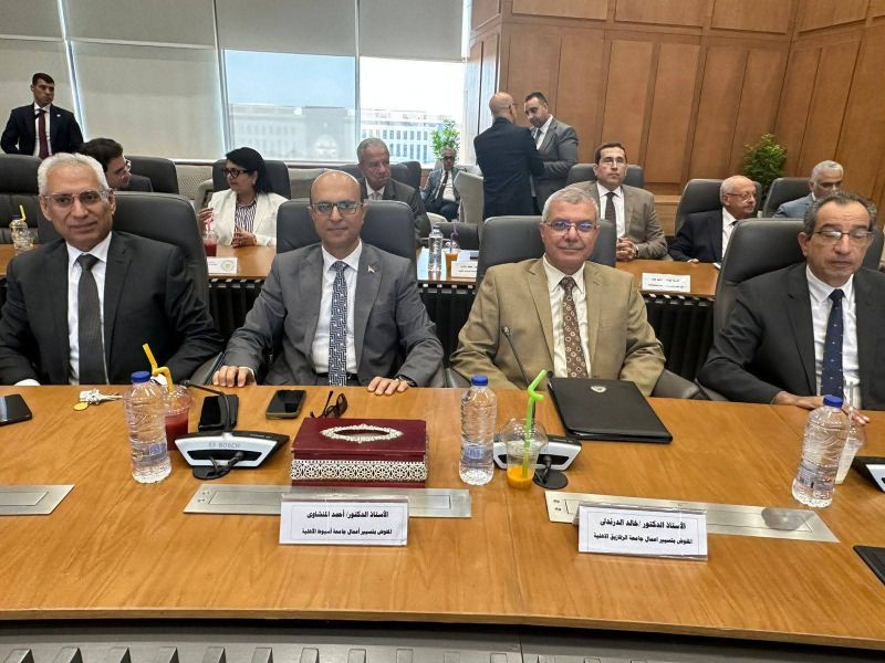 د. عصام فرحات يشارك في اجتماع مجلس الجامعات الأهلية لمناقشة الاستعدادات لبدء العام الدراسي