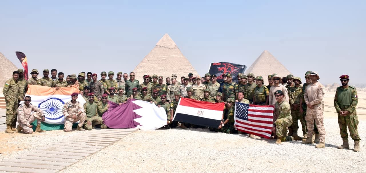 أنشطة مكثفة للتدريب المصرى الأمريكي 
