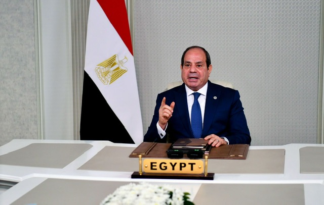 السيسي في قمة البريكس: نرفض تهجير الفلسطينيين ونتمسك بحل الدولتين