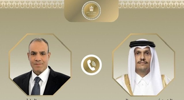 وزيرا خارجية مصر وقطر يؤكدان دعم التعاون الثنائي وتنسيق الجهود الإقليمية في غزة والسودان