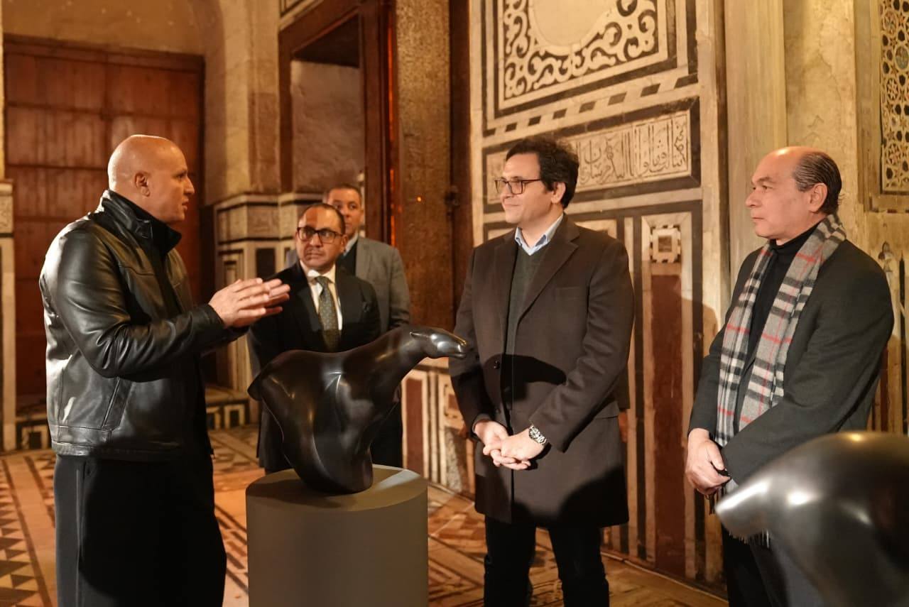 افتتاح معرض 