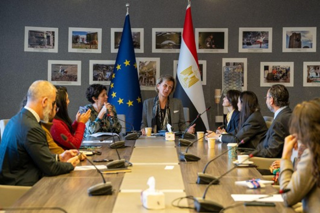 الاتحاد الأوروبي يبحث مع سفراء النوايا الحسنة سبل دعم التنمية المستدامة في مصر