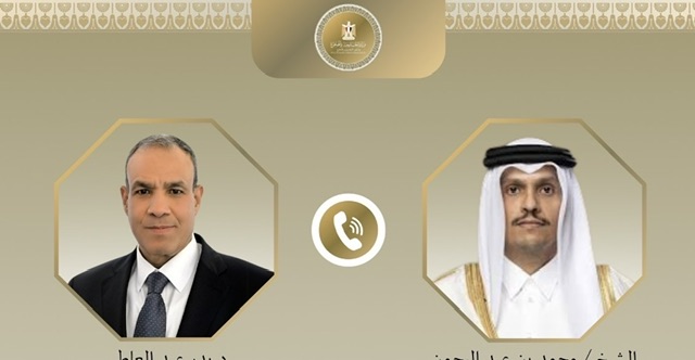 وزير الخارجية يؤكد لنظيره القطري تطلعه إلى ضخ المزيد من الاستثمارات القطرية في مصر 