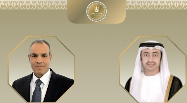 وزيرا خارجية مصر والإمارات يبحثان تطورات غزة والسودان واليمن ويؤكدان استمرار التنسيق المشترك