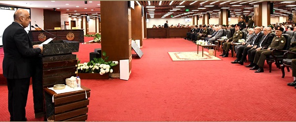 تخرج الدورة الرابعة من المعينين بالهيئات القضائية بعد إتمام دورتهم التدريبية بالأكاديمية العسكرية المصرية