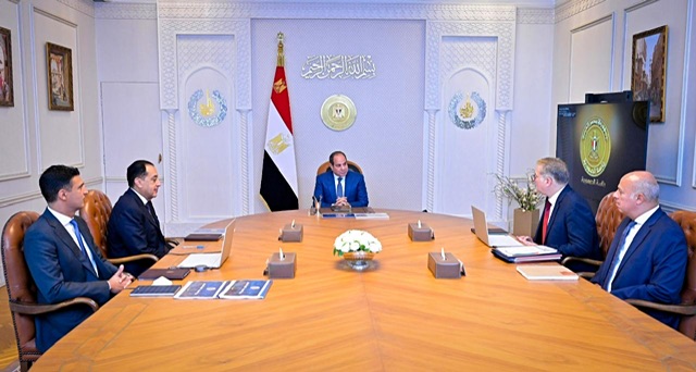 الرئيس السيسي يوجه بسحب الأراضي الصناعية غير المستغلة وتعزيز التعاون مع أفريقيا والاتحاد الأوروبي