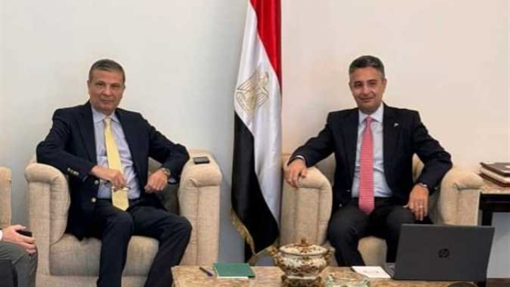 وزيرا الزراعة والتموين ورئيس 