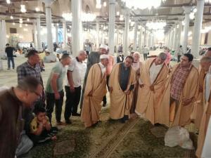 الطريقة الشبراوية تحيي ذكرى مولد الإمام الحسين بمجلس ذكر وحضرة صوفية بمسجده بالقاهرة