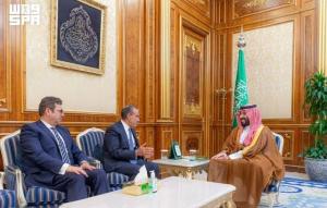 وزير الخارجية ورئيس جهاز المخابرات  يسلمان رسالة خطية من الرئيس السيسي  إلى خادم الحرمين الشريفين