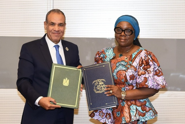 مباحثات مصرية-ليبيرية لتعزيز العلاقات الثنائية والتعاون المشترك