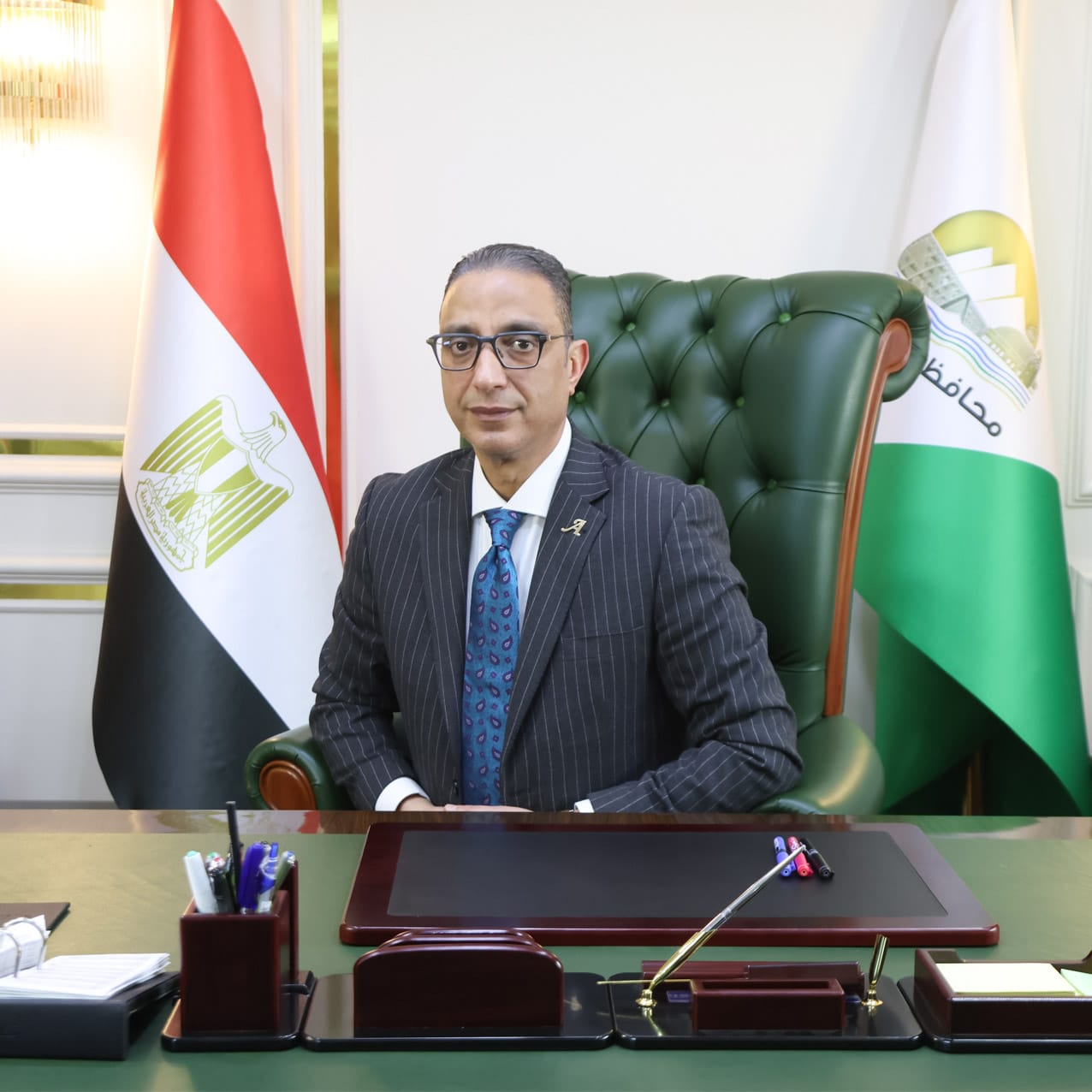 محافظ الجيزة الجديد يصل ديوان عام المحافظة ويؤكد: سأبذل قصارى جهدي في جميع الملفات لخدمة المواطنين

