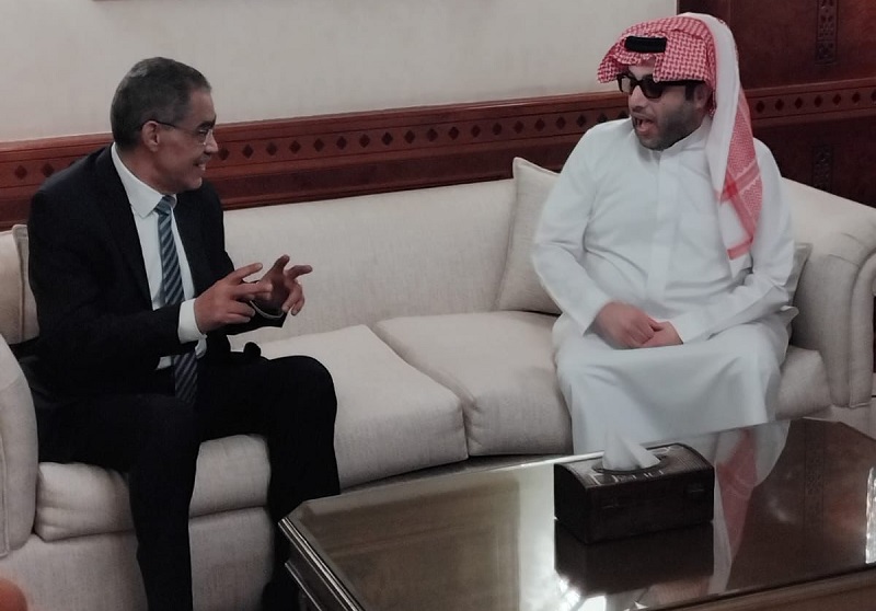 ضياء رشوان خلال اجتماعة بتركي آل الشيخ: علاقات مصر والسعودية أكبر من أية محاولات يائسة للنيل منها