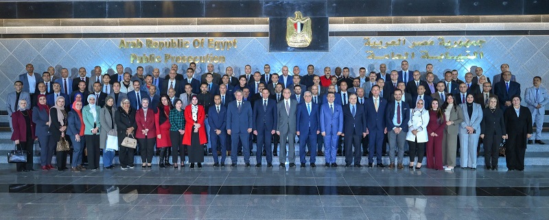 النائب العام يشهد إفطار رمضان مع موظفي النيابة العامة

