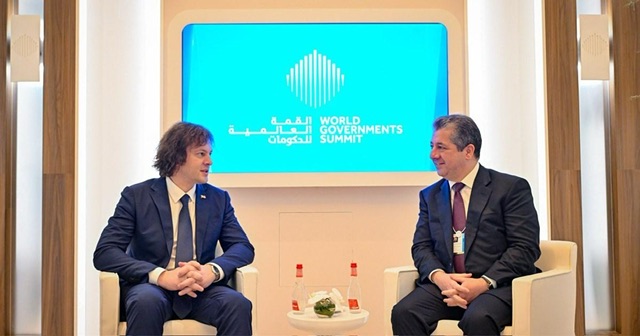 رئيس حكومة كردستان يلتقي بن زايد وأبو الغيط وقادة المنطقة والعالم بقمة الحكومات في دبي