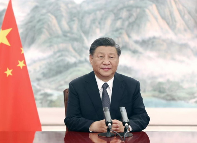 الرئيس الصيني يعقد اجتماعًا افتراضيًا مع الرئيس الروسي فلاديمير بوتين