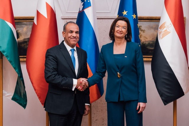 وزير الخارجية يشارك في اجتماع اللجنة الوزارية العربية الإسلامية بشأن غزة في سلوفينيا