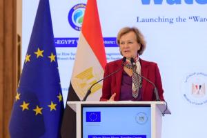 سفيرة الاتحاد الأوروبي: 600 مليون يورو دعمًا لقطاع المياه في مصر وتمكين المرأة يعزز التنمية المستدامة