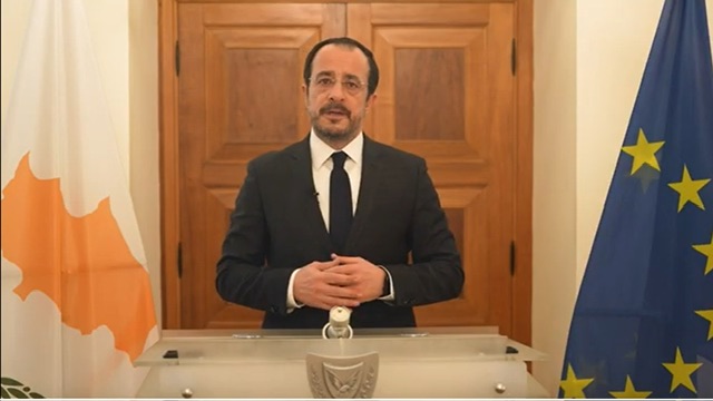 الرئيس القبرصي : قبرص لا تشارك ولن تشارك في أي عمليات عسكرية