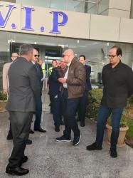 جولة تفقدية مفاجئة للنشار بمطار الغردقة لضمان انتظام التشغيل خلال ذروة الأعياد

