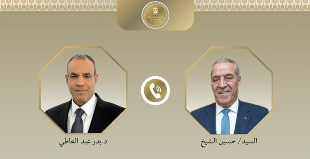 وزير الخارجية يبحث هاتفياً مع نائب الرئيس الفلسطيني تطورات الأوضاع في الضفة الغربية وقطاع غزة