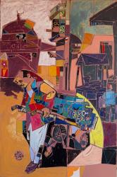 ريشة تأبى الانكسار: عاصم عبد الفتاح ينسج من شقاء الكادحين زهو الألوان