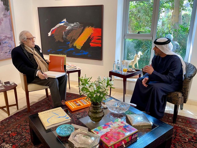 السفير الإماراتي يشيد بفاروق حسني: صاحب بصمة راسخة في تشكيل الوعي الجمالي العربي والعالمي