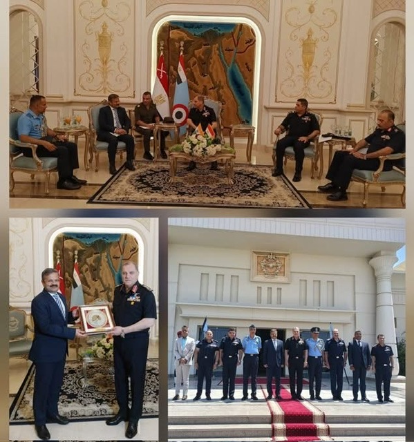 وفد هندي رفيع يلتقي قائد القوات الجوية المصرية لتعزيز الشراكة الدفاعية بين القاهرة ونيودلهي