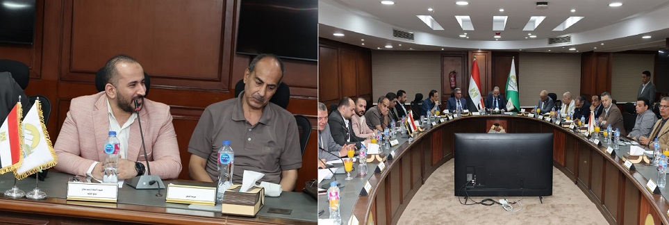 محافظ الجيزة يفتح ملفات النظافة والإشغالات خلال لقائه مع الصحفيين