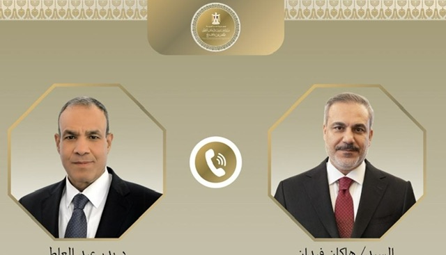 وزير الخارجية يبحث هاتفياً مع نظيره التركي جهود خفض التصعيد الإقليمي