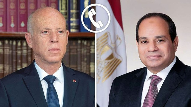 السيسي وقيس سعيد يتبادلان التهاني بعيد الأضحى ويؤكدان حرص مصر وتونس على تعزيز التعاون المشترك
