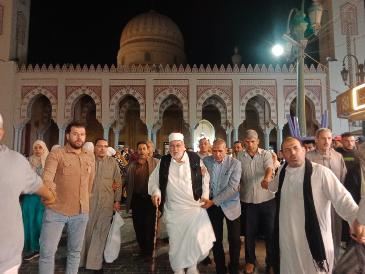 في حضرة البدوي.. الشبراوية تحتفل وتدعو للرئيس ولمصر
