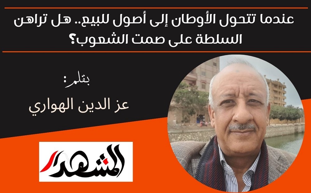 عندما تتحول الأوطان إلى أصول للبيع.. هل تراهن السلطة على صمت الشعوب؟

