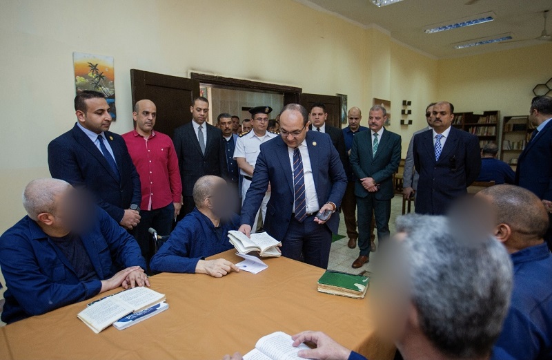 النيابة العامة تُجري تفتيشًا لمركز إصلاح وتأهيل المنيا (٣)