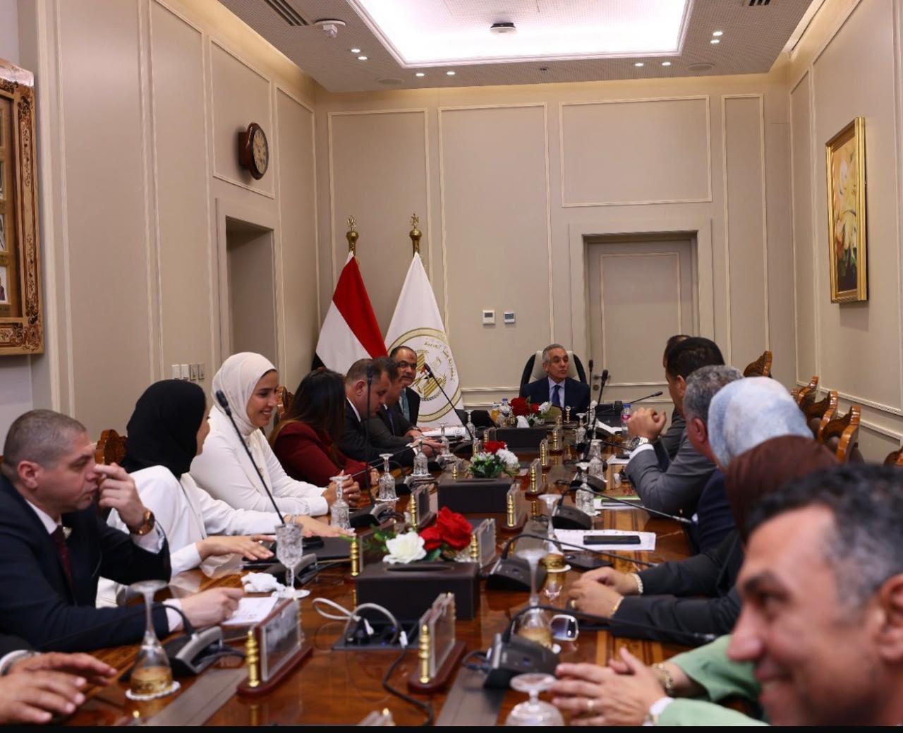 وزير العدل يلتقي عدداً من أعضاء مجلسي النواب والشيوخ