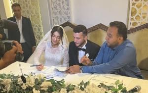 عقد قران المؤلف الموسيقى محمد قابيل على عروسه غادة موسى